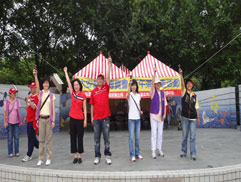 白花油│台北大安森林健康博覽會健走活動11