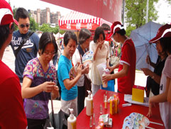 白花油│台北大安森林健康博覽會健走活動26