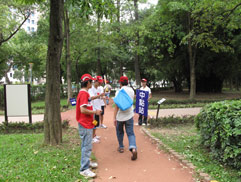 白花油│台北大安森林健康博覽會健走活動49