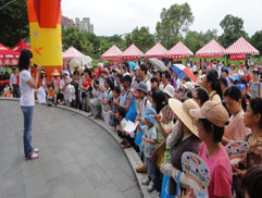 白花油│台北大安森林健康博覽會健走活動20